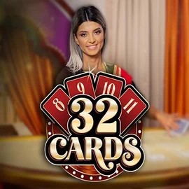 32 Cards by Ezugi, showcased at hit-n-spin.be – game logo