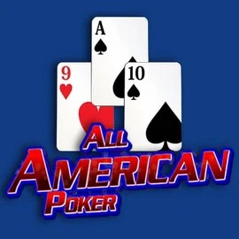 Official Table Games logo: All American Poker by RTG (Reel Time Gaming) at Hitnspin Casino