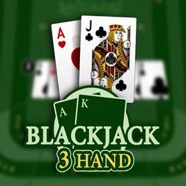 Blackjack 3H (Habanero) online game logo by Habanero on hit-n-spin.be
