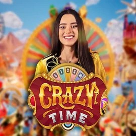 Enjoy Crazy Time by Evolution – logo hosted on hit-n-spin.be