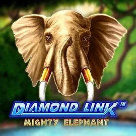 Slots logo of Diamond Link Mighty Elephant from Novomatic at Hitnspin Casino
