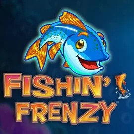 Fishin Frenzy logo by Blueprint Gaming Hitnspin Casino