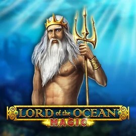 Official Slots logo: Lord Of The Ocean Magic by Novomatic at Hitnspin Casino