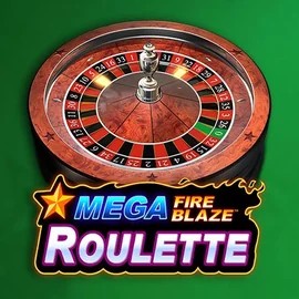 Mega Fire Blaze Roulette logo – Table Games by Playtech at Hitnspin Casino