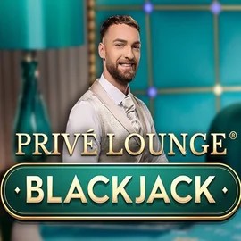 Privé Lounge Blackjack logo by Pragmatic Play at Hitnspin Casino