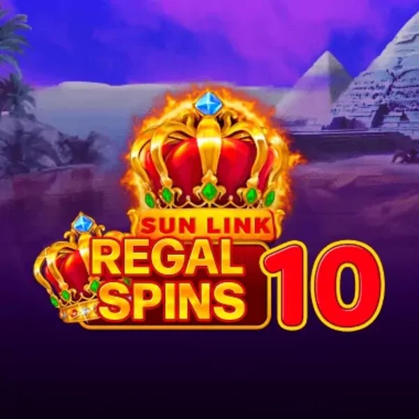 Regal Spins 10 casino game by PatePlay – featured logo at Hitnspin Casino