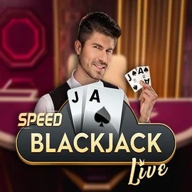 Live Casino logo of Speed Blackjack from Pragmatic Play at Hitnspin Casino